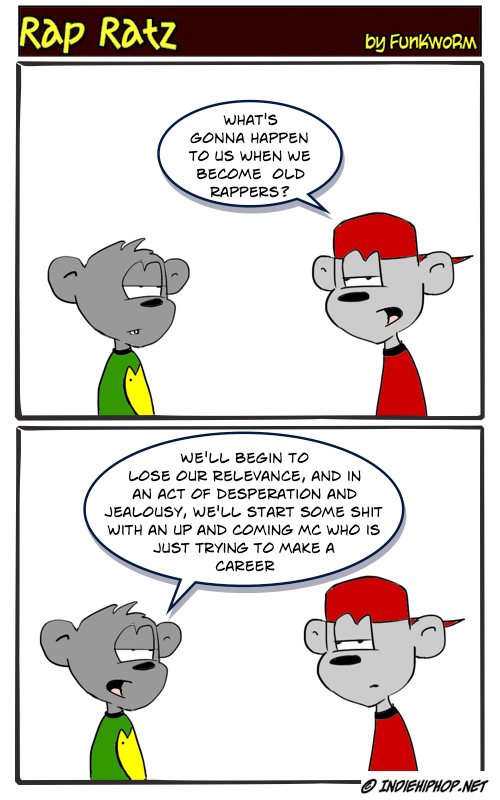 Rap Ratz Hip Hop Cartoon Indie Hip Hop Cartoon