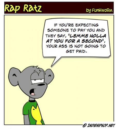 Rap Ratz Hip Hop Comic Strip_Funkworm